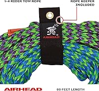 Vista 2 de Airhead Cuerda de remolque, 1-4 cuerda de jinete para tubos remolcables multi, 9/16