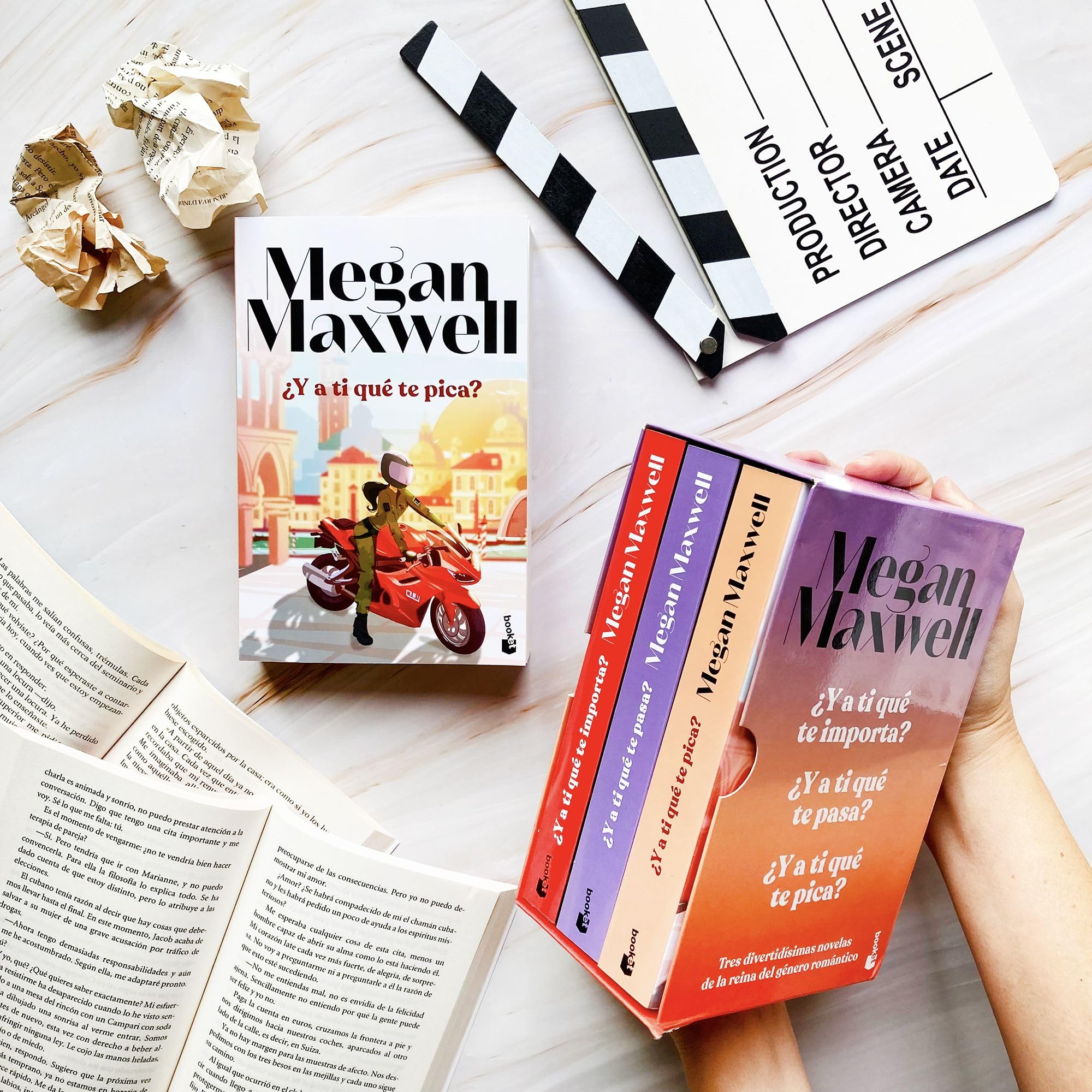 Estuche ¿A ti qué te pica? + ¿A ti qué te pasa? + ¿A ti qué te importa? (Biblioteca Megan Maxwell)
