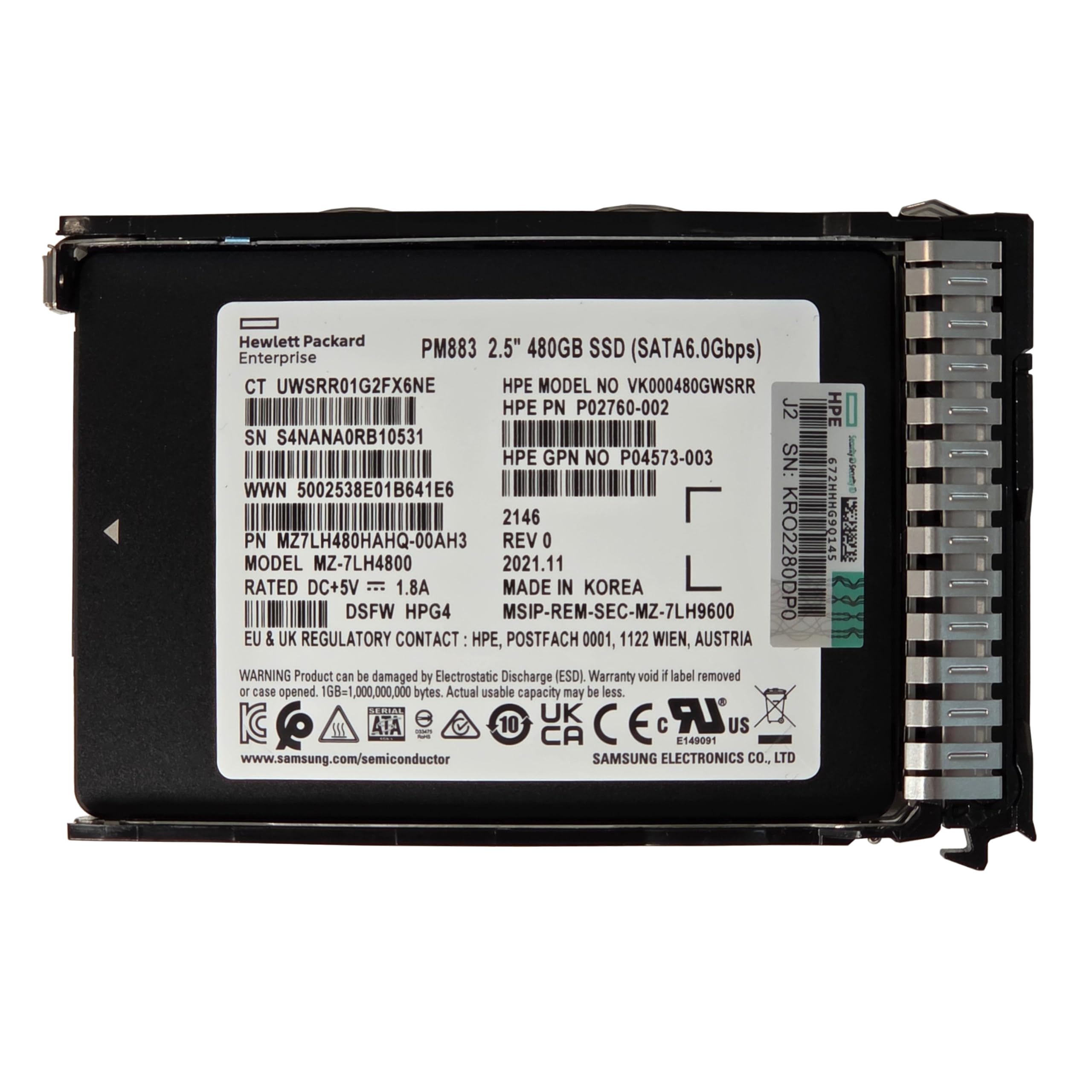 Amazon.com: HPE 480GB SATA SSD : Electronics Amazon.com: HPE 480GB SATA SSD : Electronics