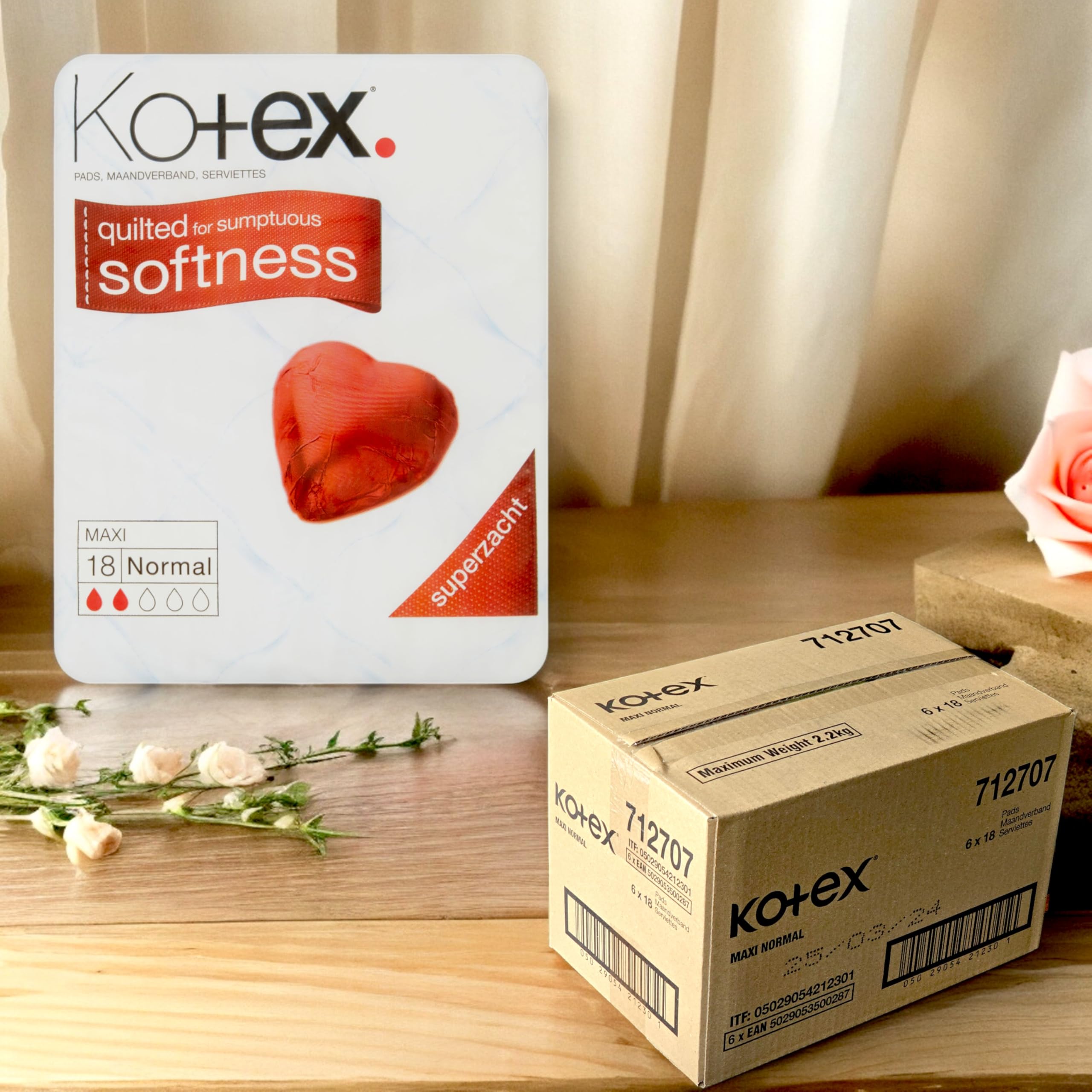 Maxi Normal Sanitary Towels 6 x18 Pack: Enhanced Comfort and Exceptional Protection