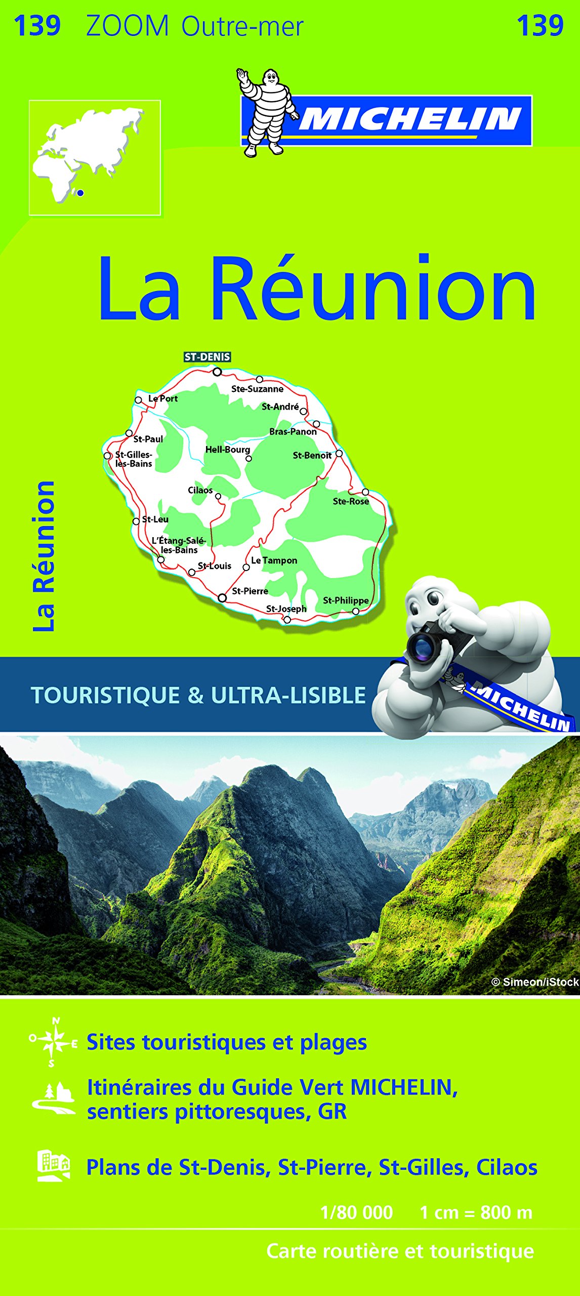 La Réunion: 139 (Michelin Zoom Maps)