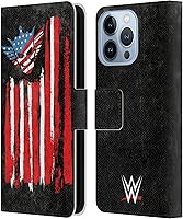 Vista 69 de Head Case Designs Officially Licensed WWE American Nightmare Flag Cody Rhodes Leather Wallet Case Compatible with Apple iPhone 7 Plus/iPhone 8 Plus
