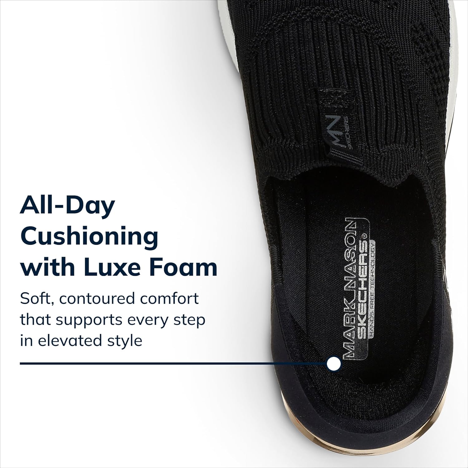 Skechers Women's A-Wedge - Crecent Hands Free Slip-ins Shoes - Image 4