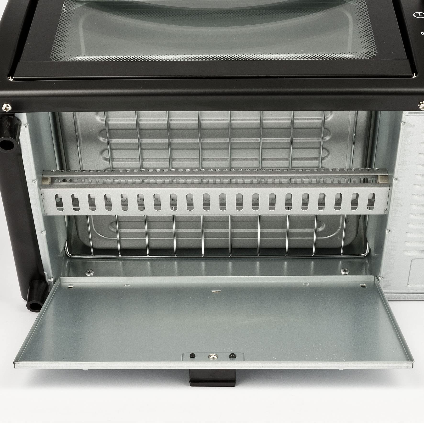 G3 Ferrari Il Moro 10 Fornetto elettrico 10L 800W 60 min Timer 100-230°C Griglia INOX Rosso Nero