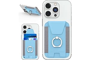 Premium Leather Phone Card Holder