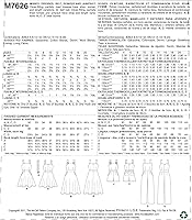 Vista 6 de McCall's Patrones de vestidos, cinturón, mameluco y mono con bolsillos