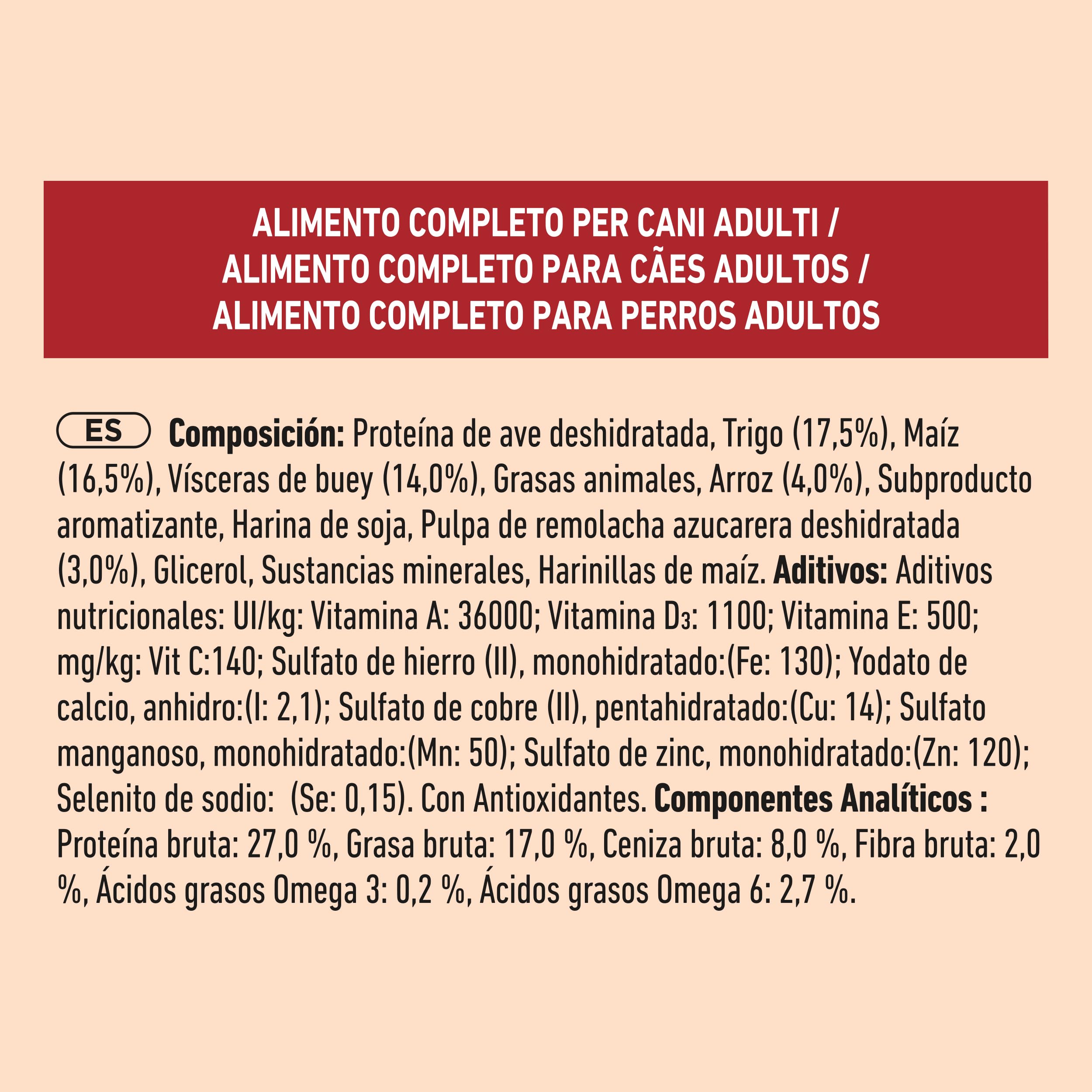 PURINA ONE MINI Pienso Para Perro Adulto Buey Y Arroz 6 X 1,5 Kg