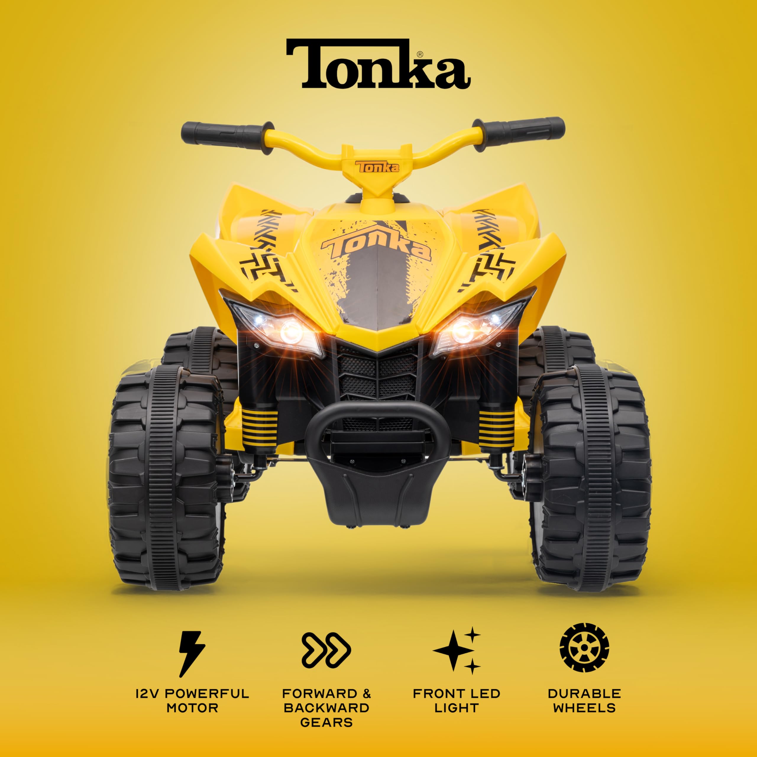 Amazon.com: Tonka 12V ATV Ride On Toy, Fun and Exciting Ride for
