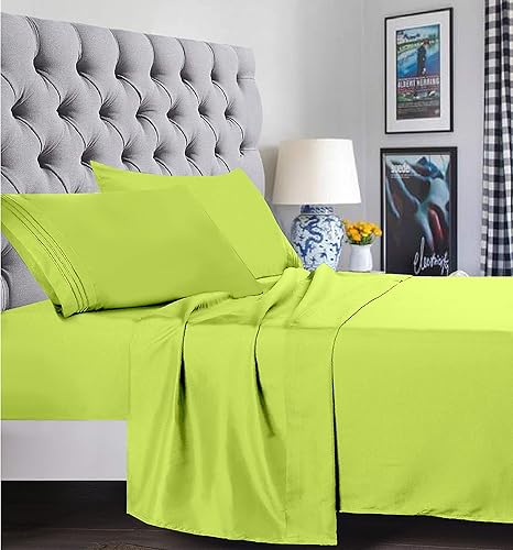 Miniatura 2 de Elegant Comfort - Juego de sábanas de 1500 hilos de calidad egipcia, supersuave, sin arrugas y resistente a las arrugas, 4 piezas, bolsillo profundo