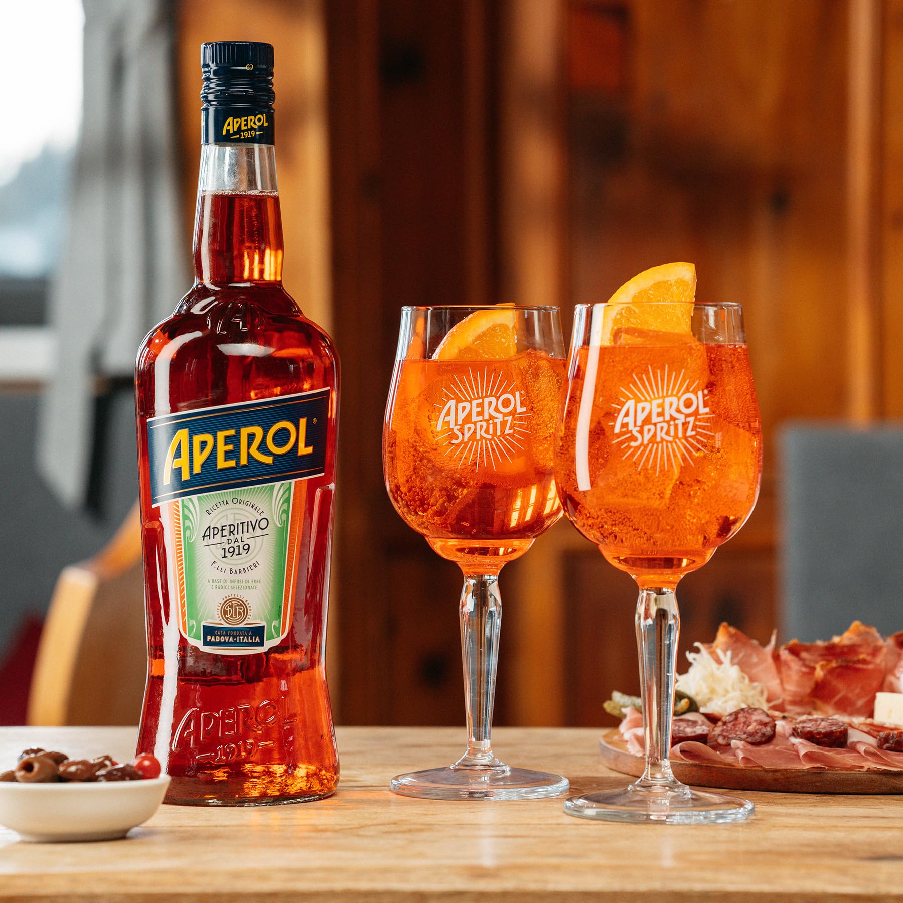 Aperol Aperitivo, 11% - Aperol Spritz – Italiens Nr. 1 Cocktail, 1 x 3 L - XL Flasche - das Original