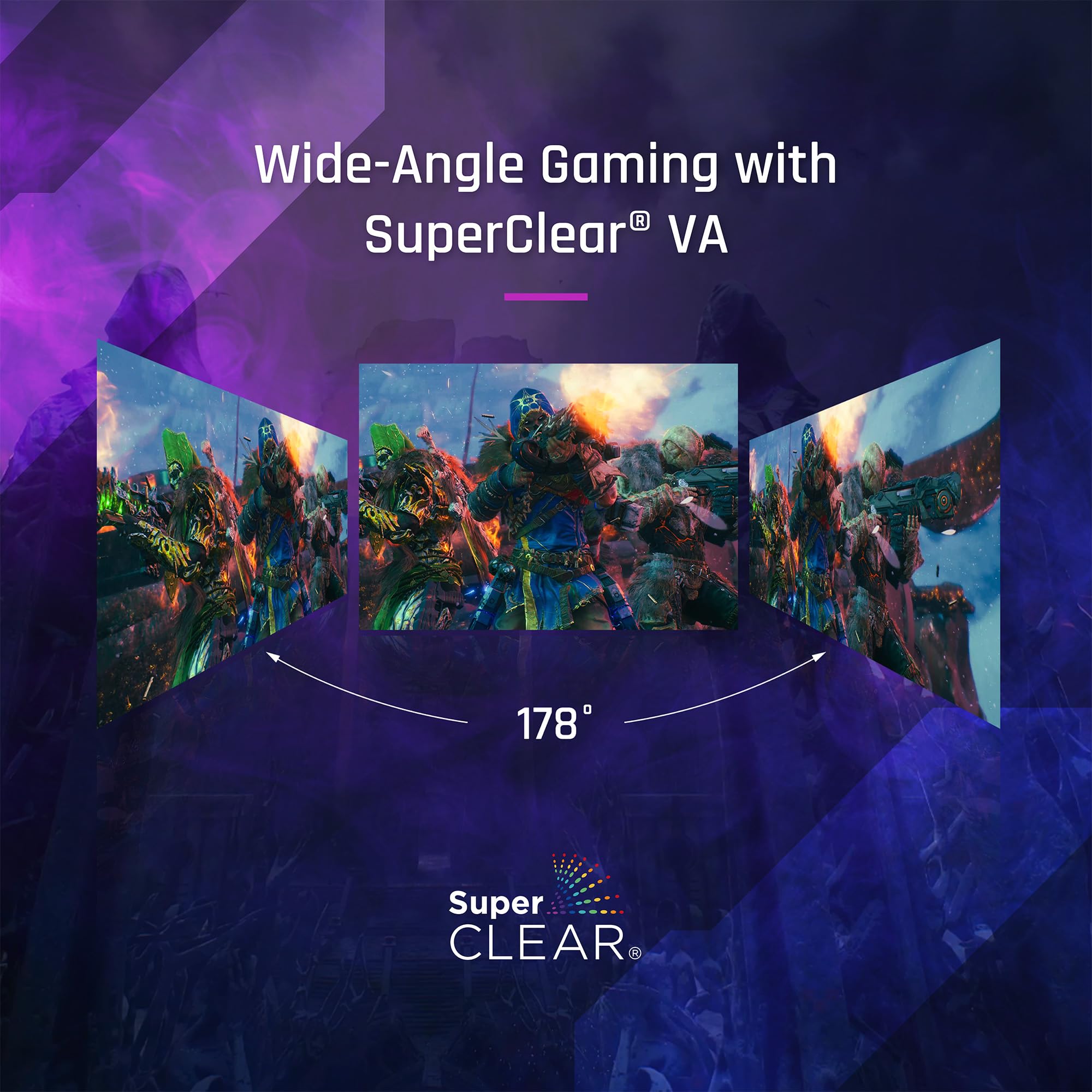 ViewSonic VX3418C-2K Écran PC Gamer Incurvé 34 Pouces, UWQHD 3440 x 1440, 180Hz, 1ms MPRT, VA, 1500R, Haut-parleurs Intégrés, Ergonomique, FreeSync Premium Compatible, HDR10, 2 x HDMI, 2 x DisplayPort
