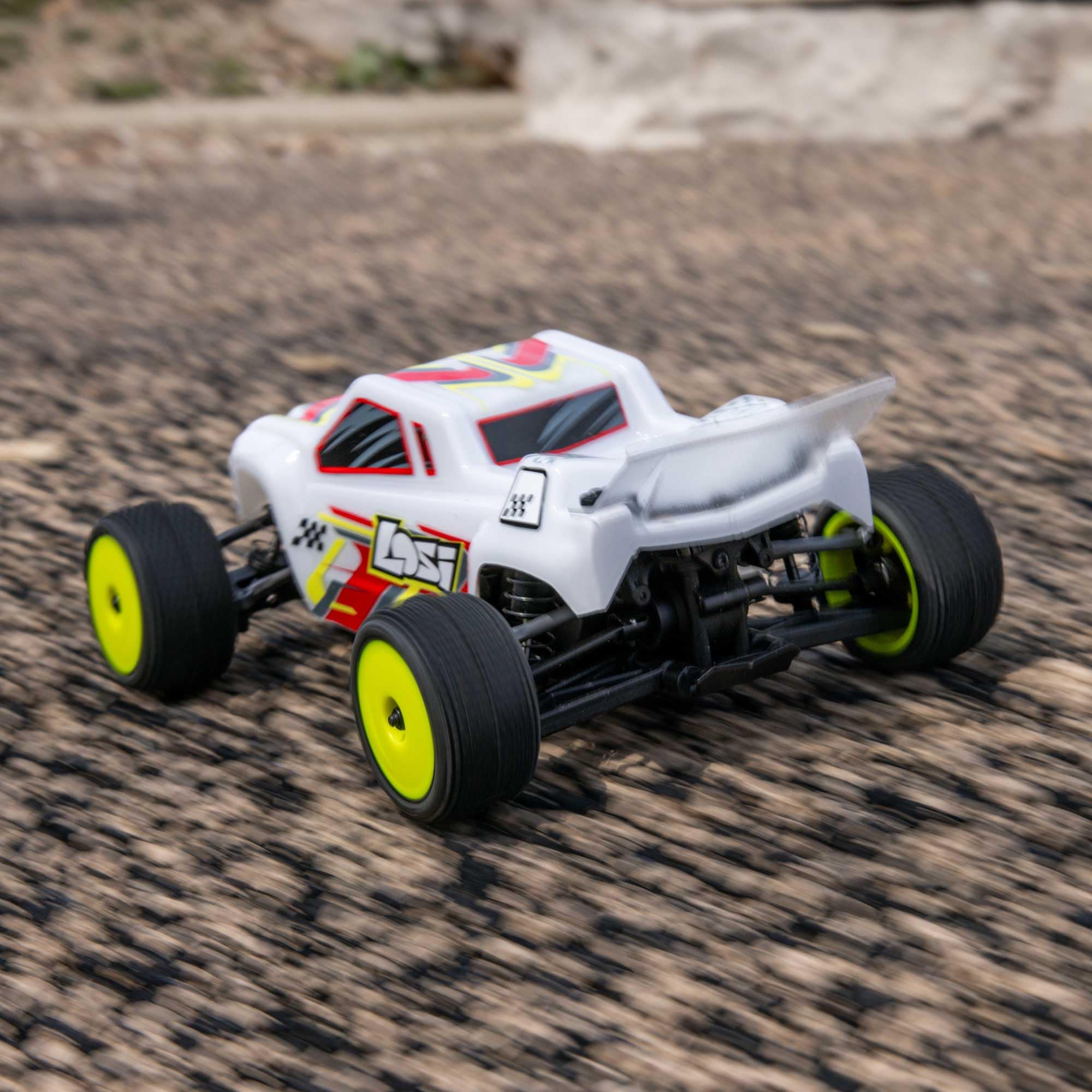 Losi Micro-T 1/28 2 ruote motrici Bianco RTR LOS-1392T1