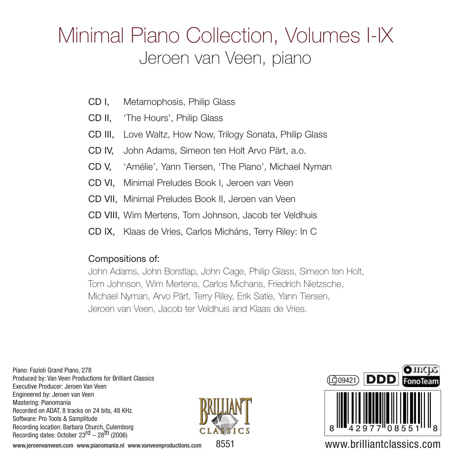 Minimal Piano Collection