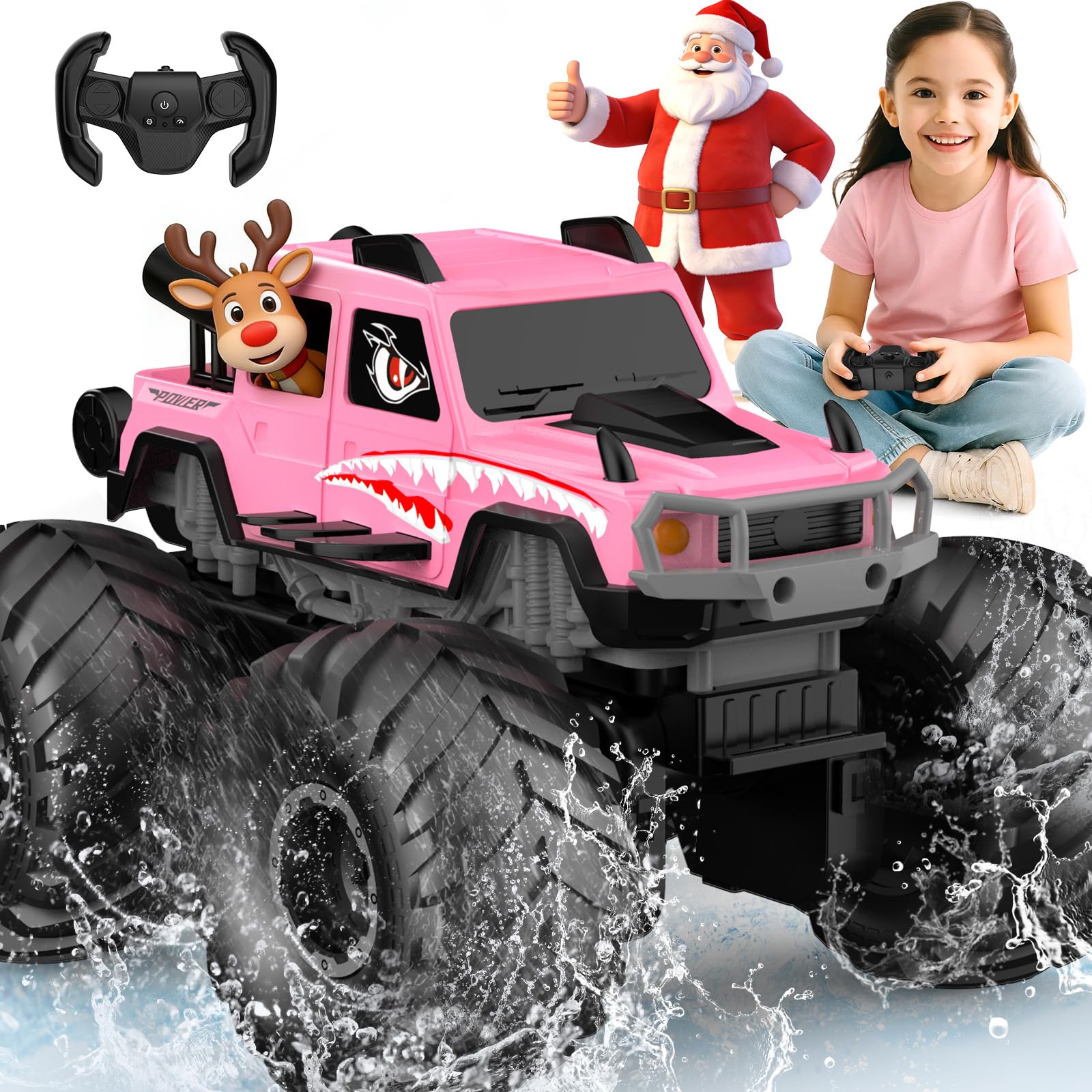 NQD Pink Monster Truck
