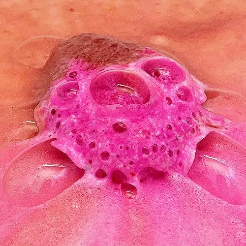 Miniatura 4 de Fragrant Jewels Bomba de baño de piedra natal de julio con anillo de circonita cúbica rubí en el interior talla 10