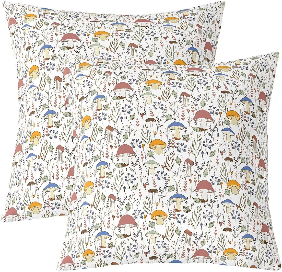 Feelyou Eiffel Tower Pillow Cases Cushion Covers Kids Butterfly Throw Pillow Covers 22"x22" Set of 2 Soft Decor Glitter Decorative Throw Pillowcases Paris Decor Purple Black Cushion Cases Bedroom