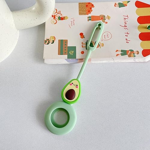 Miniatura 4 de Clouds - Juego de 2 fundas de silicona para AirTag, compatible con accesorios Airtag para llaves, collar de mascotas, perros y gatos, mochilas,