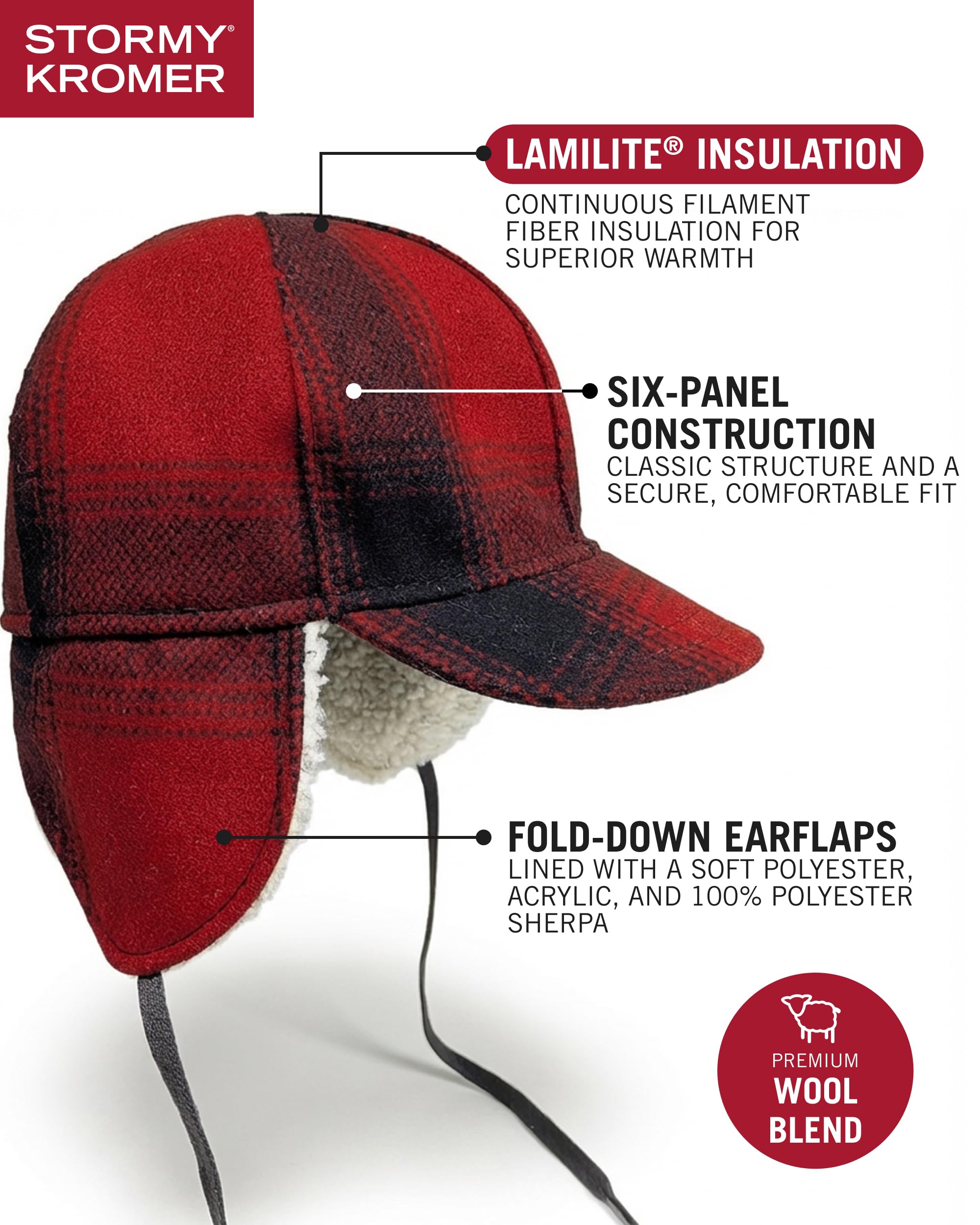Stormy Kromer The Snowdrift Cap