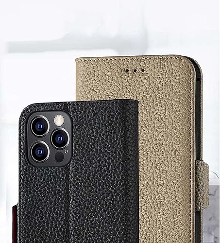 Miniatura 2 de KOSSMA Funda tipo cartera para Apple iPhone 13 Pro 2021 de 61 pulgadas funda magnética de cuero con función atril funda de teléfono con patrón de