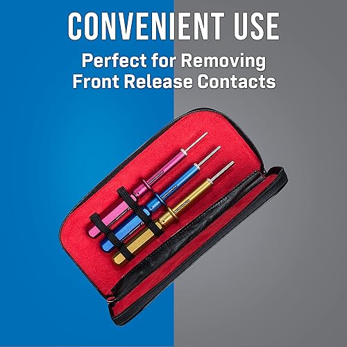 Miniatura 2 de Jonard Tools KR-260 Kit de herramientas de extracción de 3 piezas con estuche de cuero