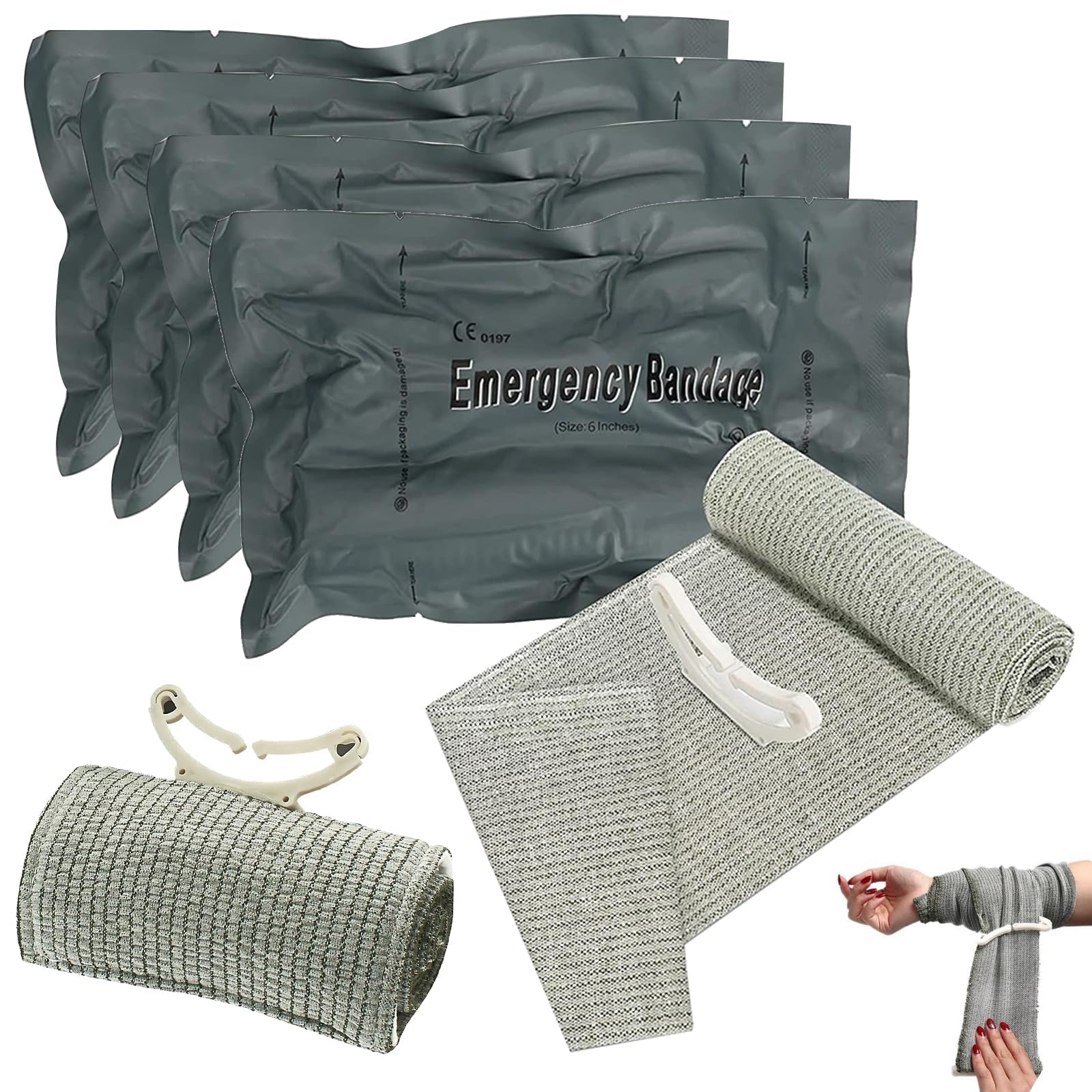 First Aid Combat Trauma Hemostatic Emergency Israel Bandage For Ifak Tactical Outdoor Wholesale