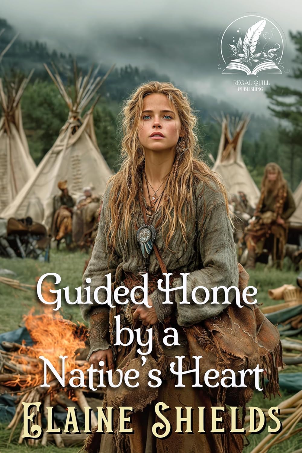 Guided Home by a Native’s Heart: A Historical Western Romance Novel (Courageous Hearts of the West)