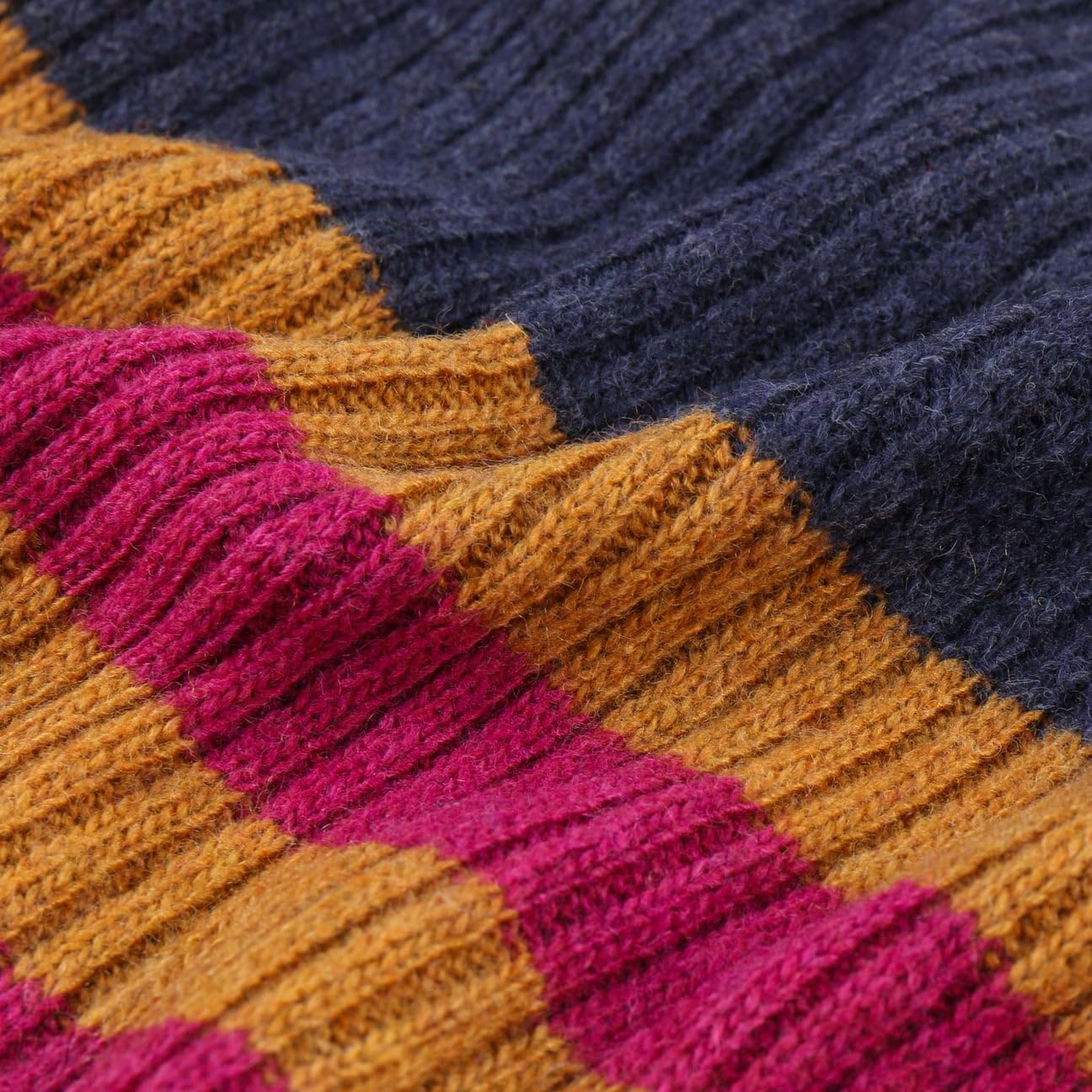 Bufanda de Punto Liavera Mujer - Made in Italy invierno otoño/invierno