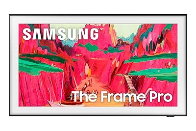 Samsung 75-Inch Class The Frame Pro LS03FW 4K Neo QLED Mini LED Smart TV (2025 Model) Slim Fit Wall Mount, Modern Frame Design, Wireless One Connect, NQ4 AI Gen3 Processor, Art Mode, Alexa Built-in
