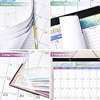 Vista 6 de Magnetic Calendar for Refrigerator - 2026 Magnetic Calendar, Jan.2026 - Dec.2026, 10'' x 10'', 2026 Calendar with 6 Topic Design, Sturdy Magnet