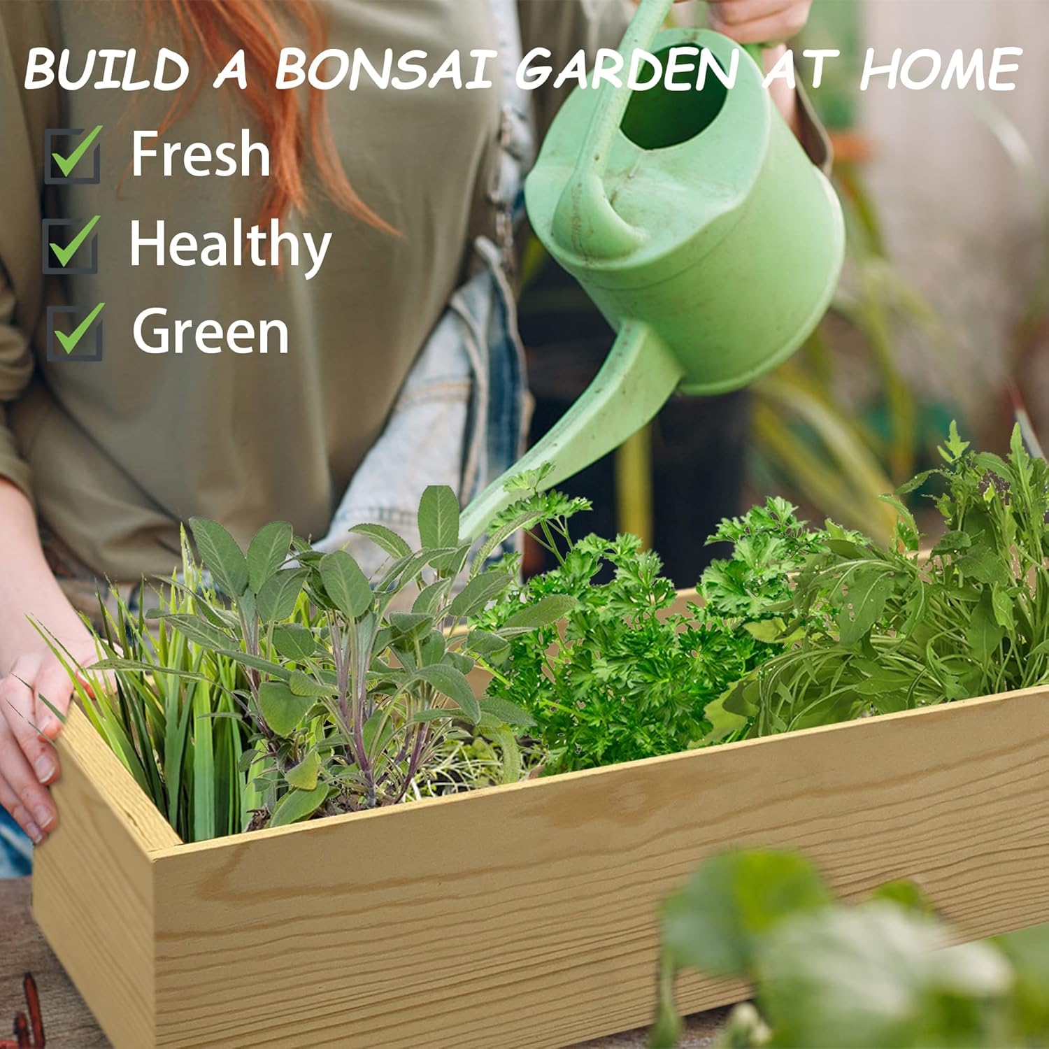 Buy Indoor Herb Grow Kit, 5 Herb Garden Starter Kit with Complete