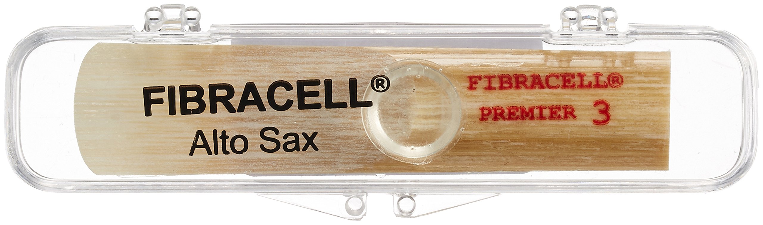 Fibracell Premier Plastic Alto Saxophone Reed - Strength 3