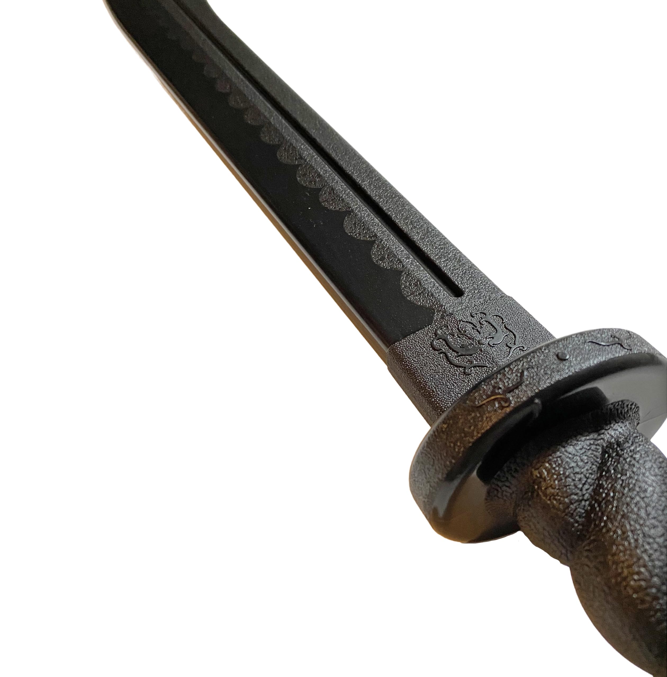 Kung Fu szabla (DAO) – tworzywo sztuczne TPR – czarna 85 cm – waga 660 g – stabilny materiał