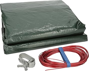 GLI Aquacover Estate Plus Bound Solid Winter Cover System for Above Ground Pools - Thumbnail 2