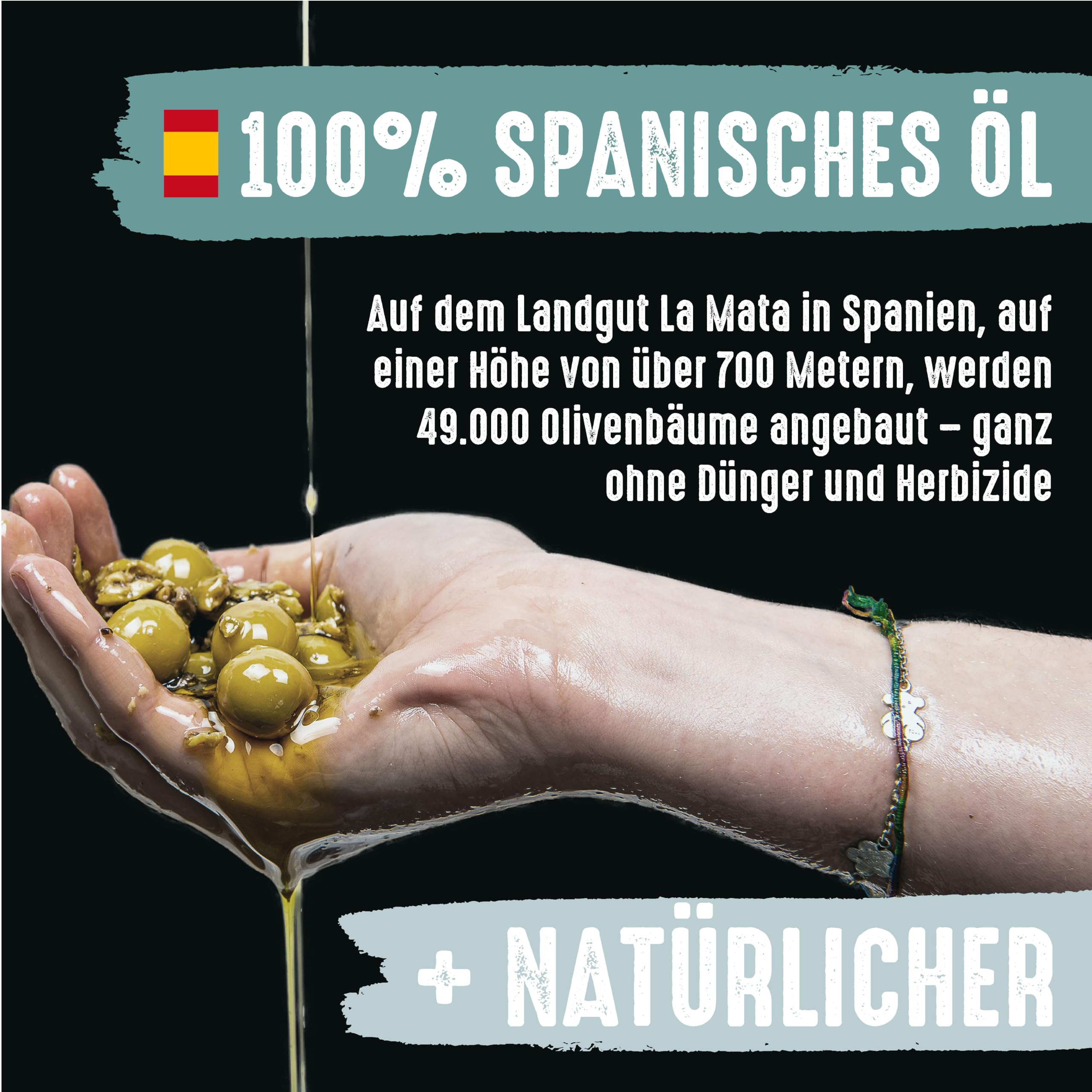 NOMBRE PROPIO Natives Olivenöl Extra Bio – 100% Spanisch – im praktischen Bag-in-Box-Format, 3 L (Picual Arbequina). Reich an Polyphenolen - EVOO Arbequina