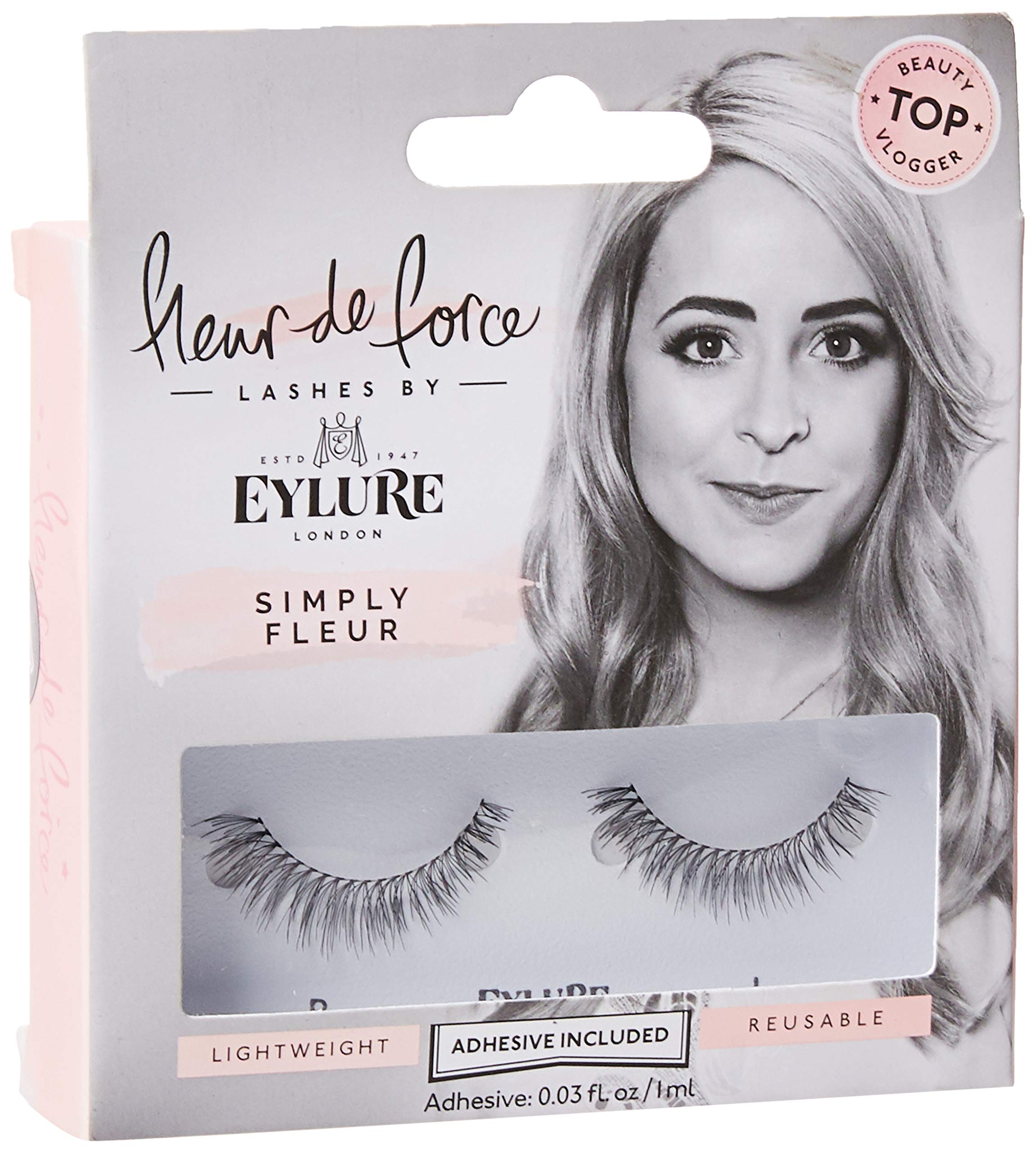 EYLURE Fleur De Force False Lashes, Simply Fleur