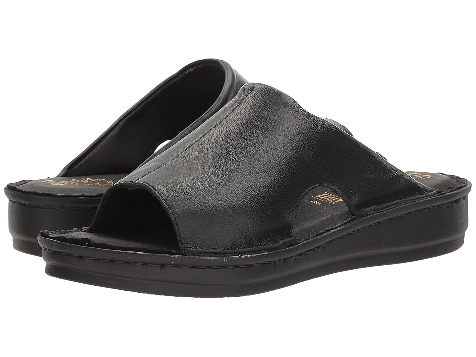 

Seychelles Ultimately (Black Leather) Women's Slide Shoes