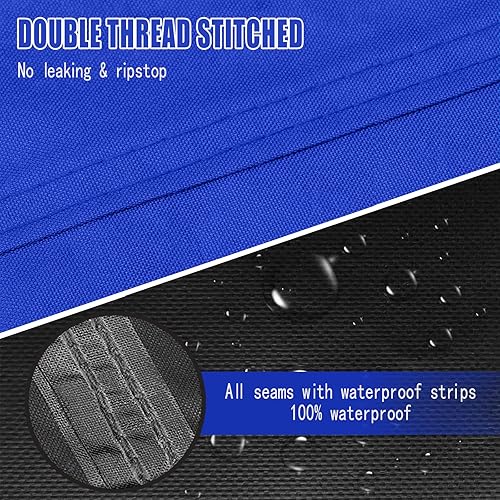 Miniatura 3 de Guardian Vanguard Cubierta para barco, cubierta impermeable resistente de 12 pies a 14 pies, se adapta a V-HullTRI-HullPro-Estilo para barcos de