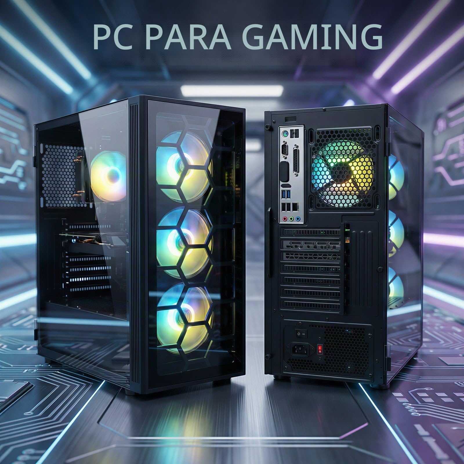 STGsivir PC Gaming, Ryzen 7 5700X, RTX 3060 12G,32G DDR4,1T SSD