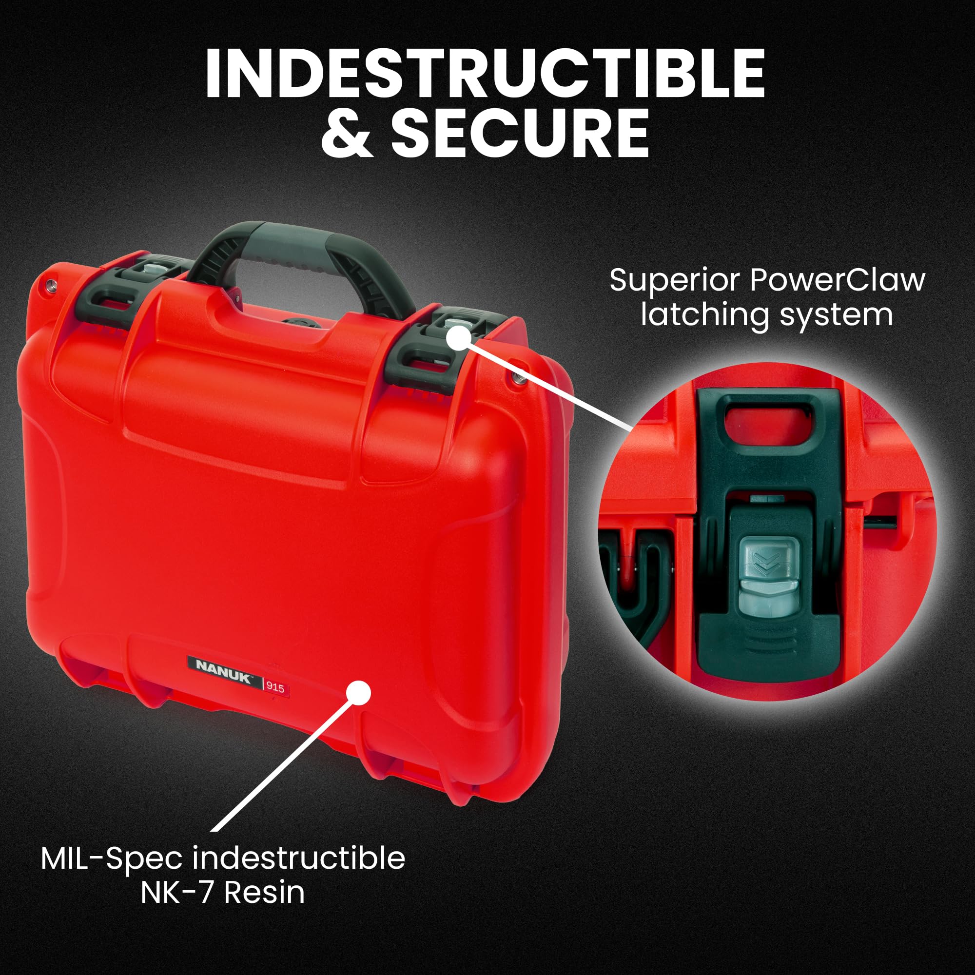 Nanuk Custodia rigida impermeabile 915