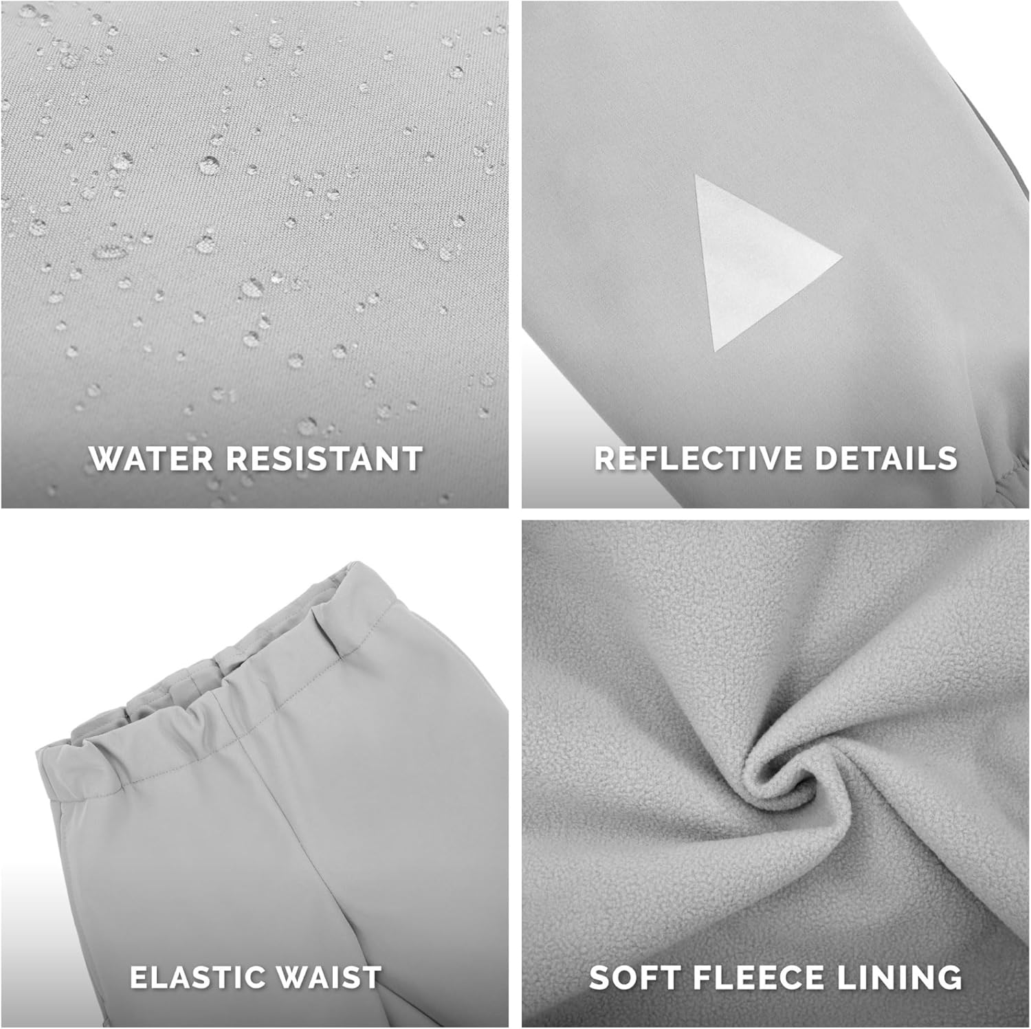 JAN & JUL Lightweight Running Pants for Toddlers and Kids