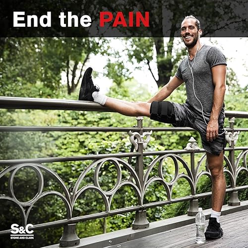 Vista 3 de Soporte para muslo, manga de compresión ajustable para muslos para hombres y mujeres, soporte para ingle, envoltura de muslo, ideal