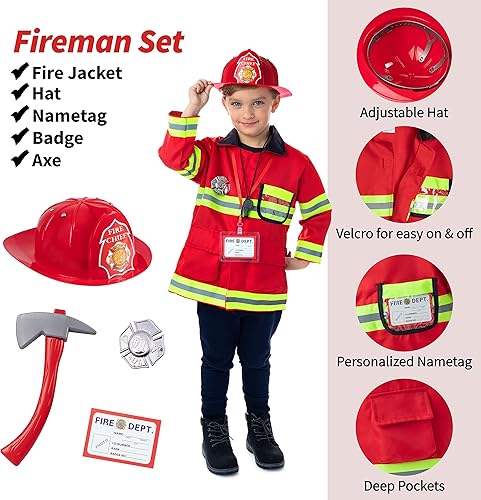 Miniatura 10 de Born Toys Ropa de vestir para niñas y niños de 3 a 7 años, juguetes de simulación