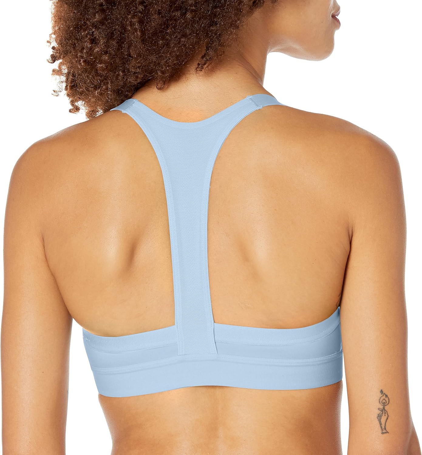 Miniatura 2 de adidas Sujetador deportivo All Me de 3 rayas para mujer, Negro