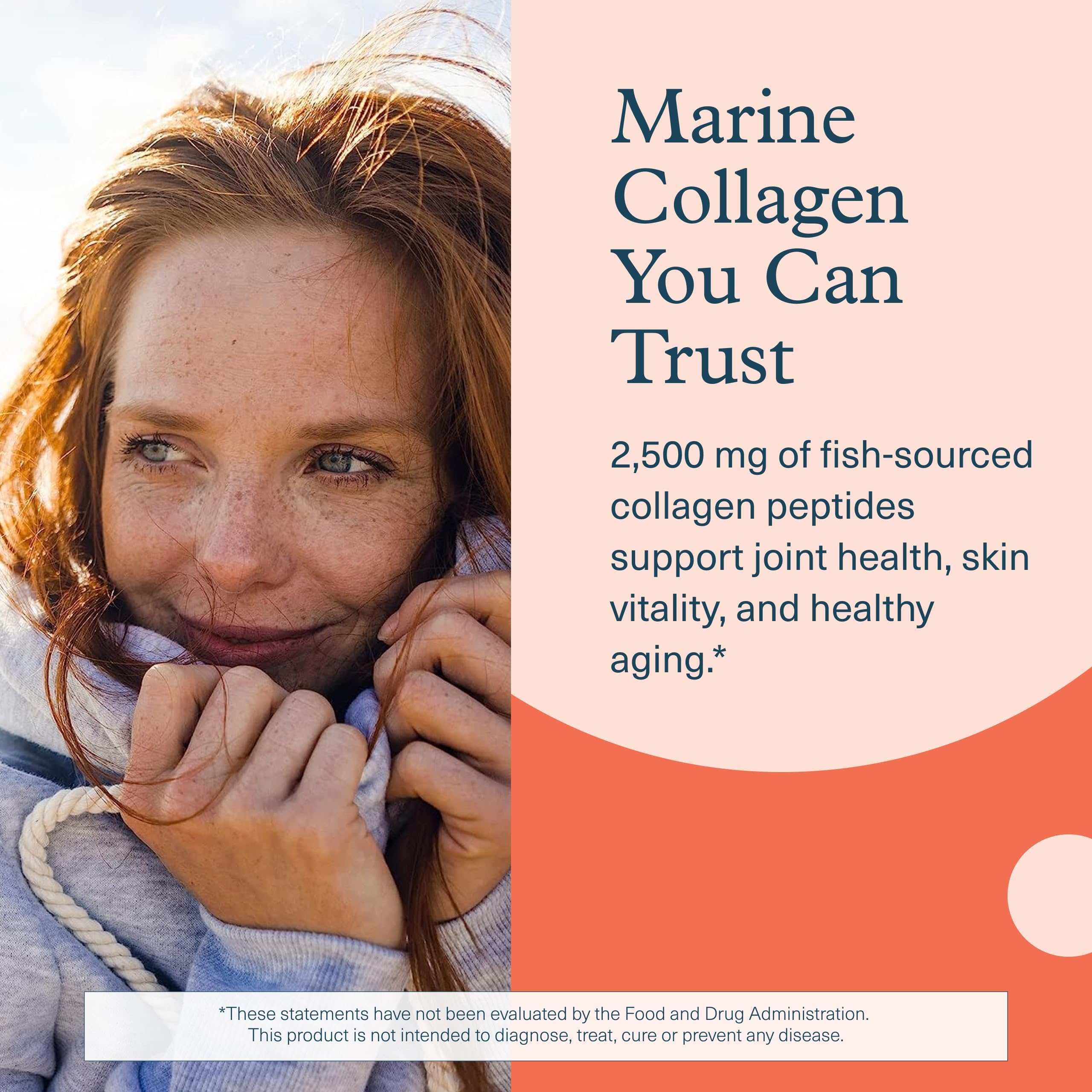 Youtheory Marine Collagen Tablets, 2,500 mg, 290 Tablets, 58-Day Supply — Amazon image 3