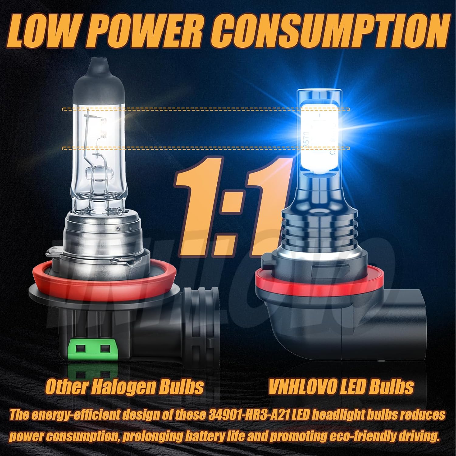 12V 55W 8500K Ice Blue Light LED 92069-0019 HEADLIGHT BULB Fits KAWASAKI Mule 4000 4100 4x4 SX PRO-FXR PRO-FXT PRO-MX 2009-2023 Replacement Bulbs,Canbus Ready,IP68,Plug & Play,Pack of 2