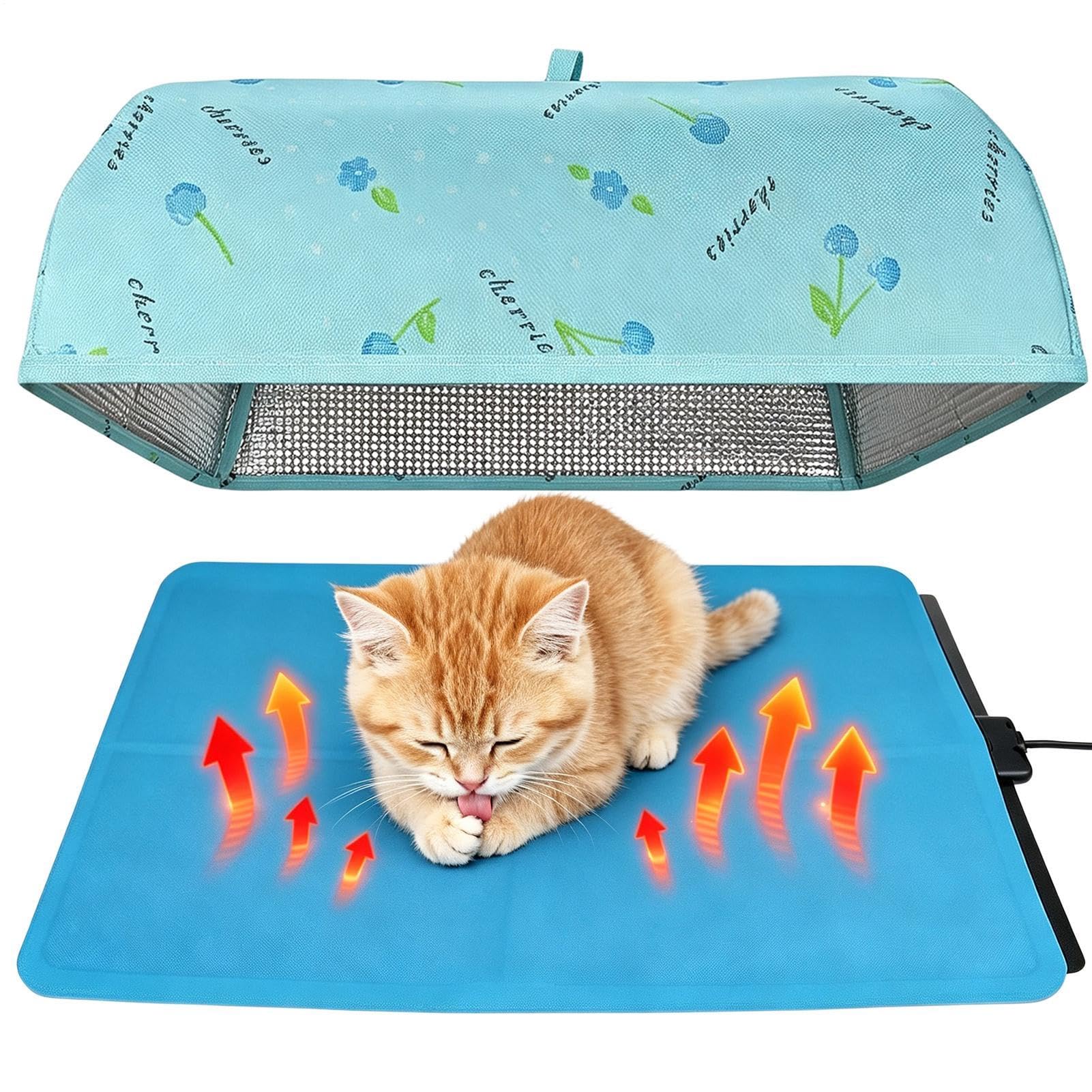 Tapis en Silicone pour résine Tapis Chauffant 38 x 38 x 15 cm à