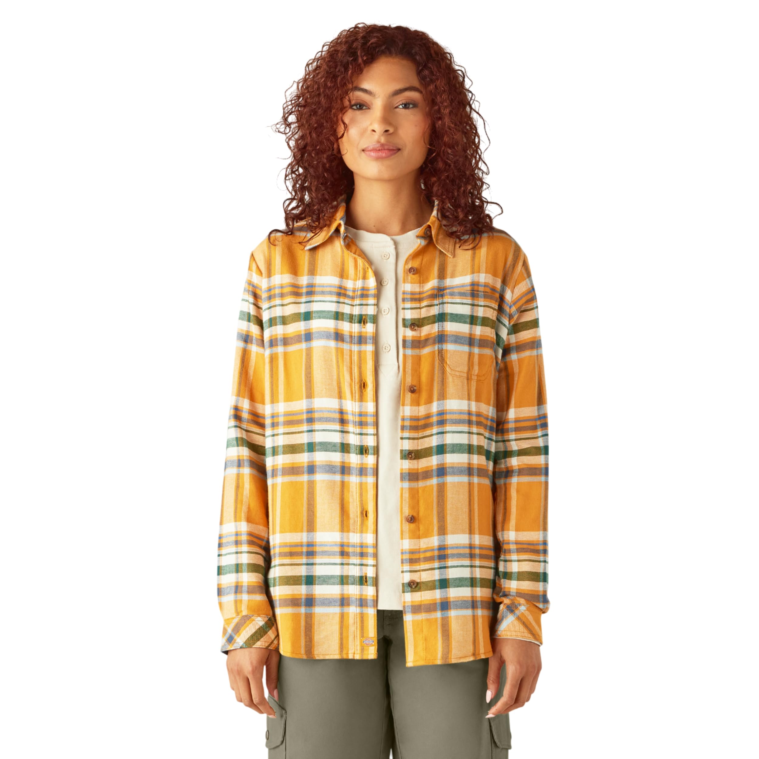 Dickies L/S Plaid Shirt Camicia Scozzese da Donna L/S Donna
