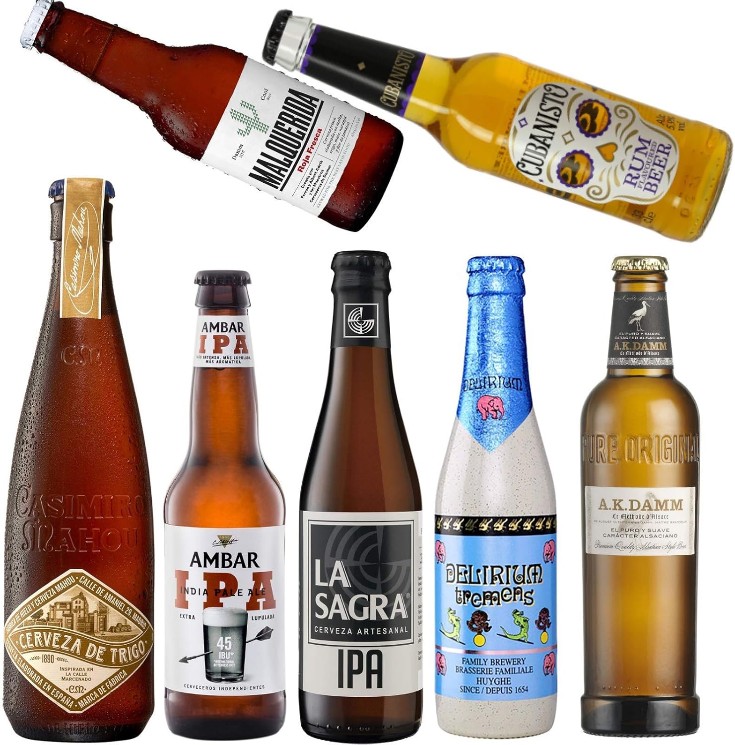 Pack de Cervezas de Coleccion Cerveza Casimiro, Cerveza Malquerida