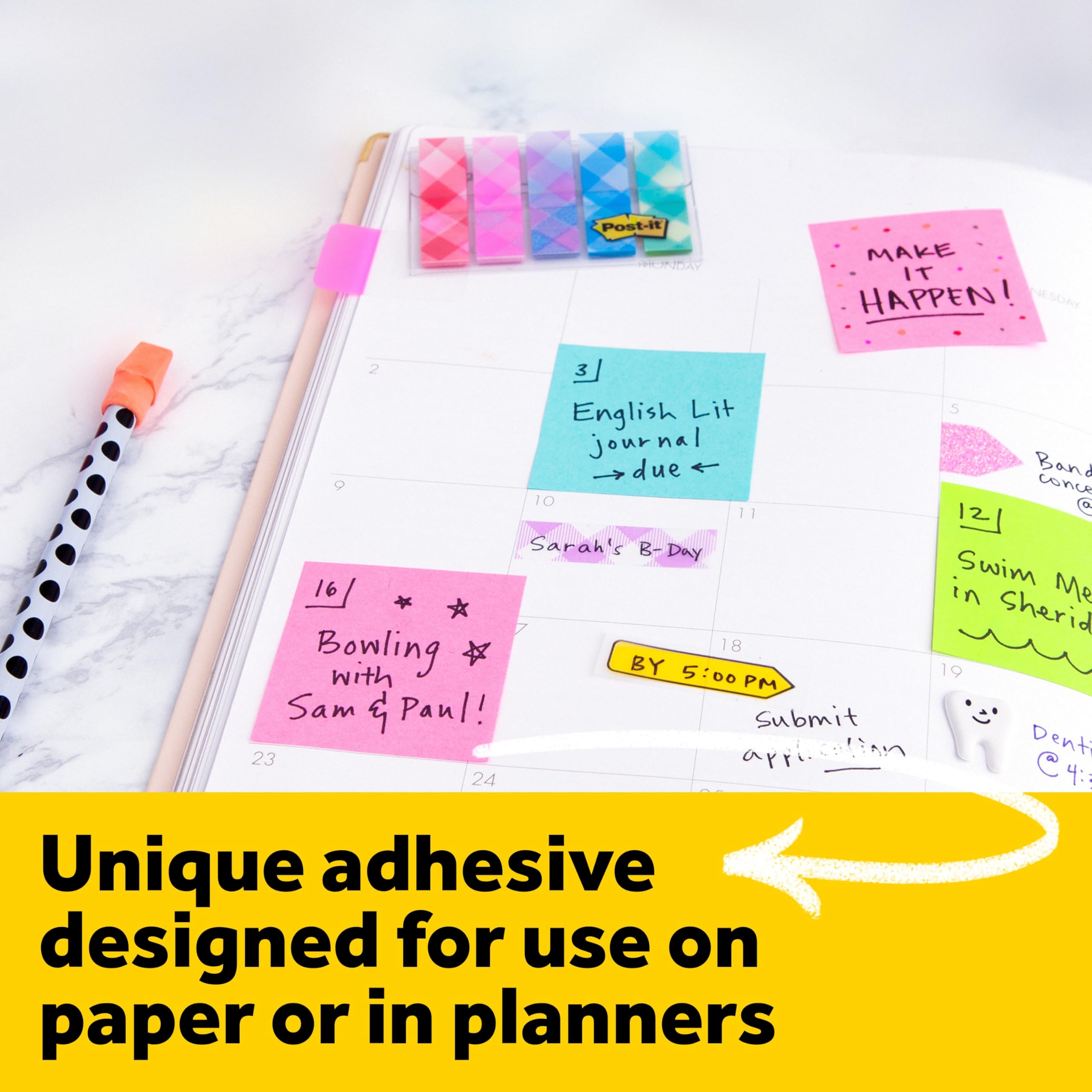Post-it Notizwürfel, 4,2 cm x 4,2 cm, 3 Haftnotizen, 400 Blatt, verschiedene helle Farben