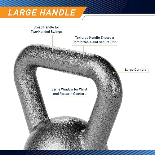 Miniatura 3 de Marcy Hammertone Kettle Bells - 10 to 55 lbs. HKB Workout Weights